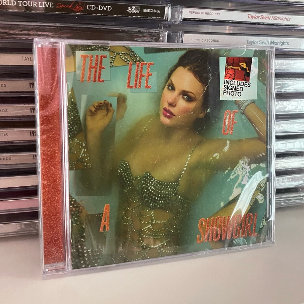 SIGNED Taylor Swift The Life of a Showgirl